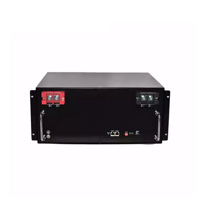 স্মার্ট 51.2v 48V Lifepo4 ব্যাটারি প্যাক সার্ভার র্যাক মাউন্ট করা 5kw 100ah
