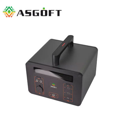 Asgoft নিউ এনার্জি পাওয়ার স্টেশন সোলার জেনারেটর 200w 300w ভাঁজযোগ্য সোলার প্যানেল সহ