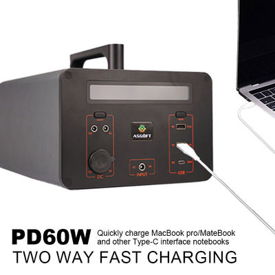 OEM DC/AC 220v ব্যাকআপ ব্যাটারি জেনারেটর ক্যাম্পিং পাওয়ারস্টেশন 500wh 600W 700W 1000W
