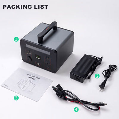 আউটডোর Lifepo4 EV চার্জিং পোর্টেবল পাওয়ার স্টেশন 300w 220v আরভি ভ্রমণের জন্য জরুরি