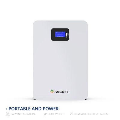 সোলার সিস্টেম ব্যাটারি 20kw 5Kw পাওয়ার লিথিয়াম ওয়াল মাউন্ট করা 48v 200ah 5Kwh 10Kwh LifePo4 ব্যাটারি