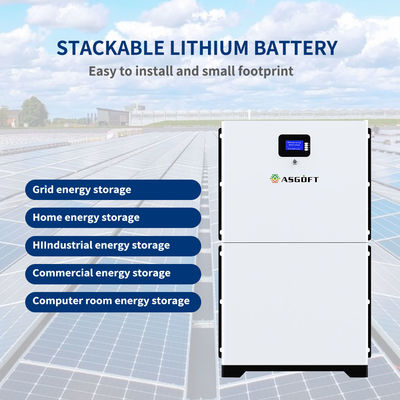 পাওয়ারওয়াল 48v 100ah Lifepo4 ব্যাটারি 200ah RS485 CAN যোগাযোগ