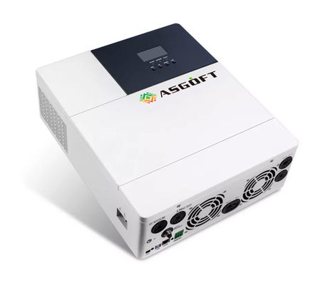 MPPT হাইব্রিড 5KW অফ গ্রিড সোলার ইনভার্টার 48V 80A স্মার্ট ওয়াইফাই নিয়ন্ত্রণ
