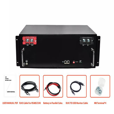 সোলার স্টোরেজের জন্য প্রিজম্যাটিক 51.2v 200ah 48v 100ah Lifepo4 ব্যাটারি প্যাক সেল