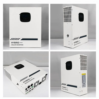 MPPT 220VAC 48V স্মল টারনারি হাইব্রিড অন গ্রিড ইনভার্টার 5.5KW 5.5KVA