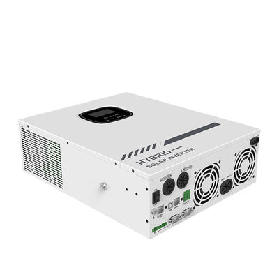 5.5KW 5.5KVA MPPT হাইব্রিড সোলার ইনভার্টার অফ গ্রিড অন গ্রিড 80A 500VDC