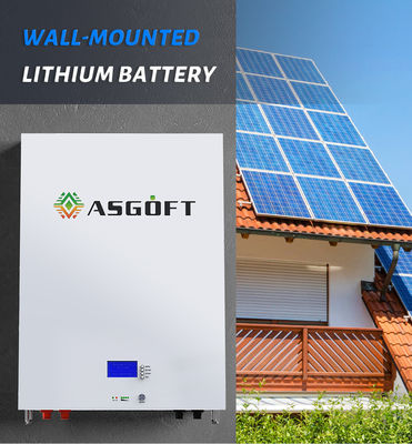 5Kwh 10Kwh Lifepo4 লিথিয়াম আয়ন সোলার প্যানেল পাওয়ারওয়াল অফ গ্রিড সিস্টেম ব্যাটারি