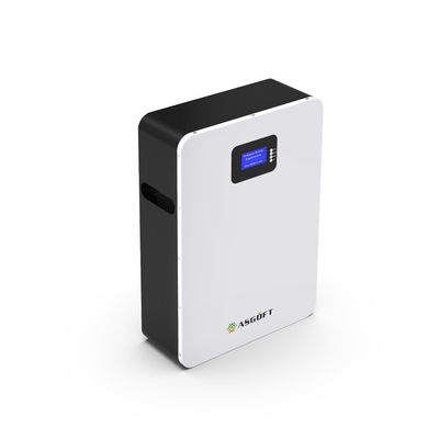 48v 51V Lifepo4 ব্যাটারি লিথিয়াম 100Ah 5.12kwh 10kw বিল্ট-ইন BMS পাওয়ারওয়াল Lcd ডিসপ্লে সহ