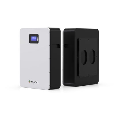 48v 51V Lifepo4 ব্যাটারি লিথিয়াম 100Ah 5.12kwh 10kw বিল্ট-ইন BMS পাওয়ারওয়াল Lcd ডিসপ্লে সহ