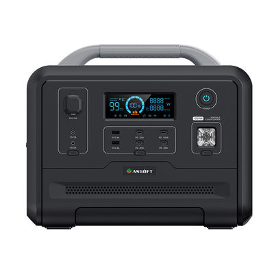 1200W 2000Wh 5V 12V চার্জ পাওয়ার স্টেশন পাওয়ার ব্যাঙ্ক USB*4 PD*4 DC*2 আউটডোর পাওয়ার সাপ্লাই পোর্টেবল চার্জারের জন্য