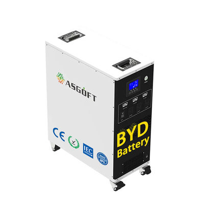 BESS পোর্টেবল 6Kwh lifepo4 ব্যাটারি প্যাক 3KW ইনভার্টার আউটপুট মোবাইল জেনারেশন