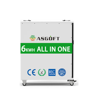 6Kwh lifepo4 ব্যাটারি এবং 3KW ইনভার্টার আউটডোর চার্জিং পোর্টেবল পাওয়ার ব্যাংক
