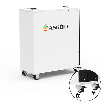 Asgoft 3kw 6kwh 25.6v 235ah হোম বা আউটডোর পোর্টেবল চার্জার অল ইন ওয়ান সোলার জেনারেটর