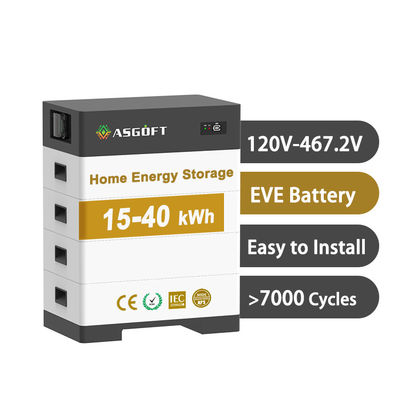সোলার ব্যাটারি কেস সিস্টেম 15kwh 20kwh 25kw 30kw 35kw 40kw স্ট্যাকযোগ্য সোলার জেনারেটর