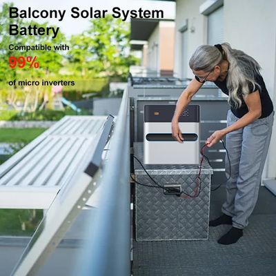 জার্মান গুদাম প্রস্তুত প্লাগ এবং খেলুন 800W ব্যালকনি সৌর সিস্টেম ব্যাটারি