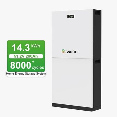 সহজেই একত্রিত সৌর শক্তি প্যাক DIY BMS 51.2V 280Ah 15Kwh স্ট্যাকযোগ্য ব্যাটারি