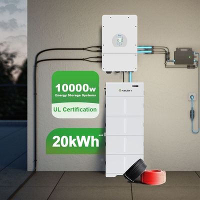 ইউএল সার্টিফিকেট হোম ব্যবহার 5kw 10kw 20kw সৌর PV স্টোরেজ LiFePO4 লিথিয়াম ব্যাটারি