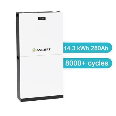10 বছরের ওয়ারেন্টি 8000+ চক্র 48V 15kWh প্যাক এনার্জি স্টোরেজ সিস্টেম ব্যাটারি