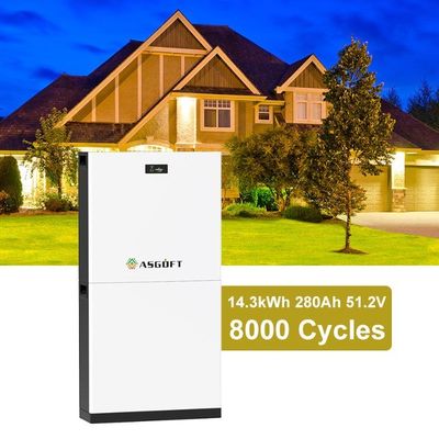 10 বছরের ওয়ারেন্টি 8000+ চক্র 48V 15kWh শক্তি সঞ্চয় সিস্টেম ব্যাটারি প্যাক